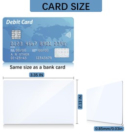 Ntag 215 NFC Cards Tag - Compatible with Amiibo Tagmo for iOS Android Phone and All Enabled,Programmable and Rewritable,NFC Tags,504 Byte Memory, White NFC Card (30PCS)