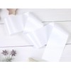 FENDOLE 6 Pack White Blank Sash,Plain Satin Sashes,Sashes for Pageants,DIY