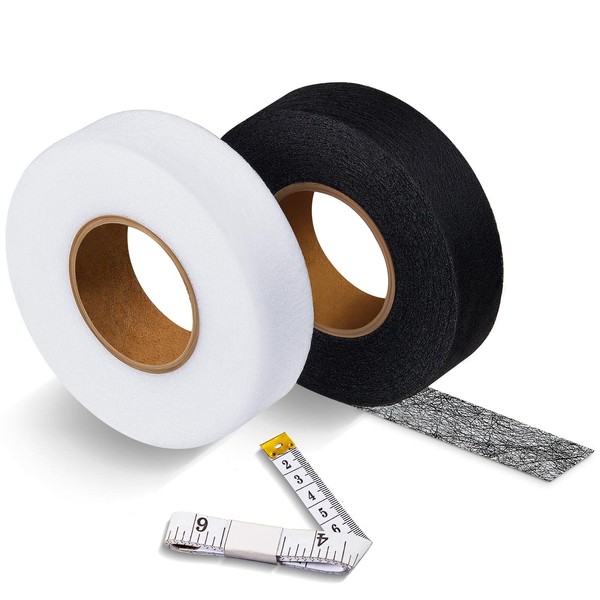 Weewooday Pack of 2 66 Yards Iron-On Tape No Sewing