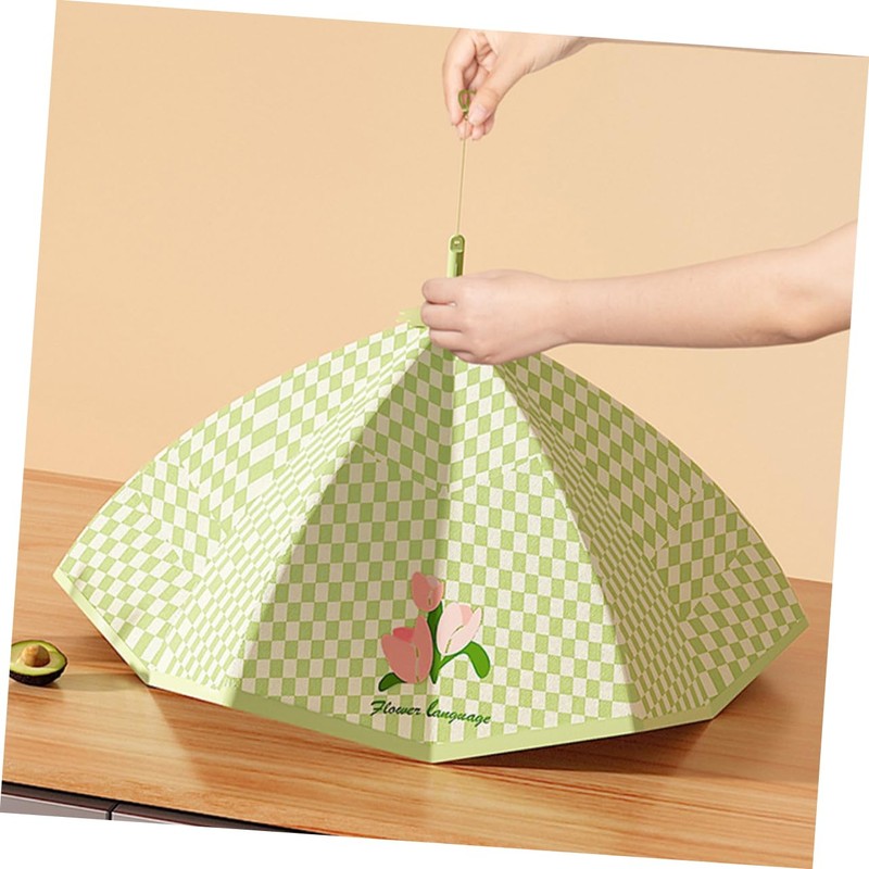 LABRIMP Aluminum Foil Insulated Cover Sturdy Picnic Tent Compact Food
