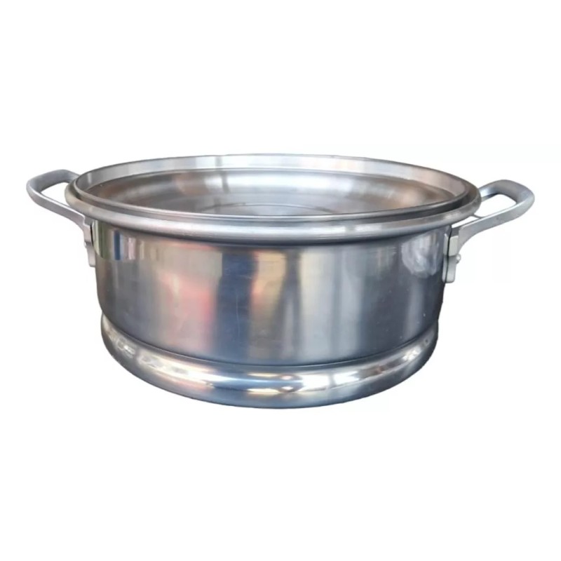Alumexsan Arrocera De Aluminio De 3.5 Litros, 26cm De Diametro