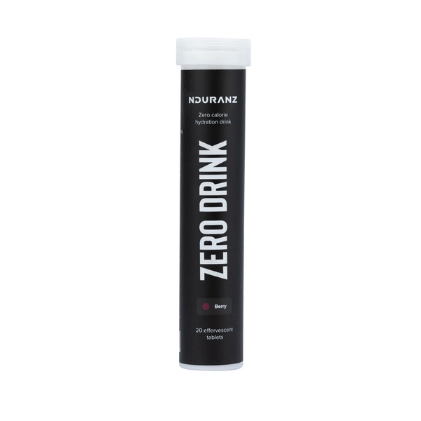 Nduranz Zero Drink Tablets, High-Performance Electrolyte Isotonic Drink, Zero Calorie