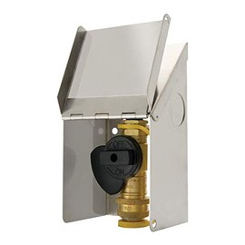 Fairview Fittings NGO-3 Outlet with Stainless Cover 75M Btu/Hr Ng, 100M Btu/Hr. Lpg, Stainless