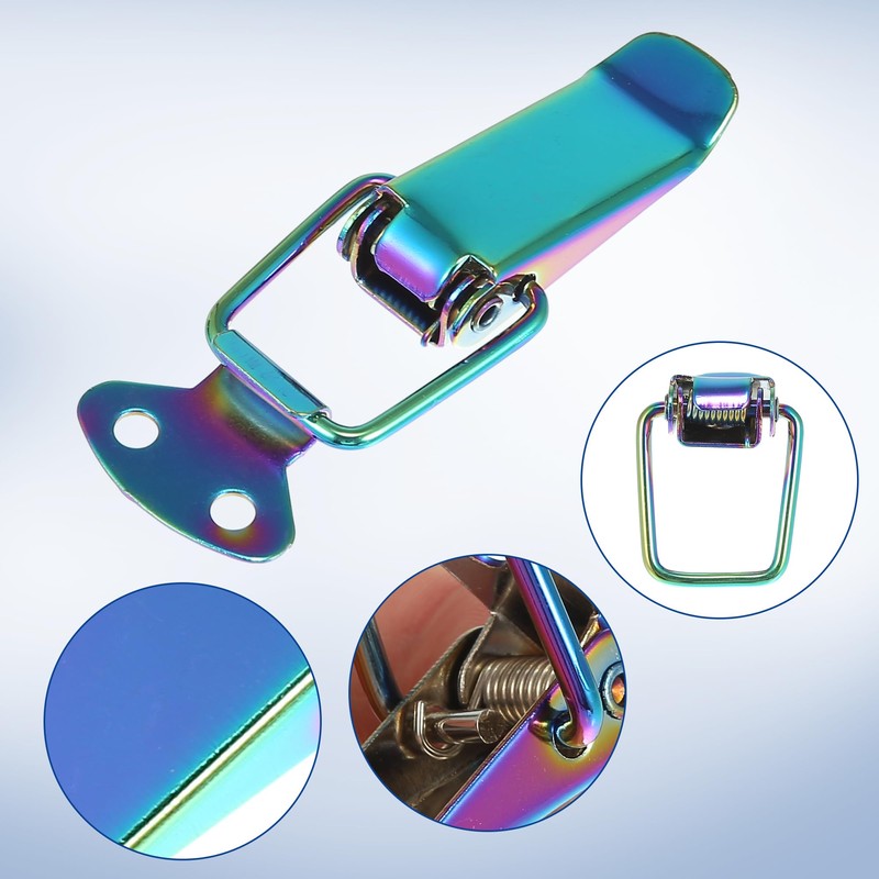 X AUTOHAUX Car Bumper Security Clips Quick Release Hook Multicolor