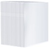 Leobro Clear Holder A4 Clear File, Transparent, Milky White, Clear,