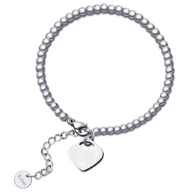 L.Karden Hoop Earrings Women's Sterling Silver Plated Hoop Earrings Hypoallergenic Earrings Cartilage Earrings for Women Valentine's Day Birthday Mother's Day, Crystal