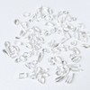 Aurora ice nail full stone parts 100 pieces mini size, 1 piece, mini size ice 100-clear / 오로라 얼음 네일 풀스톤 파츠 100개입 미니사이즈, 1개, 미니사이즈얼음100-클리어