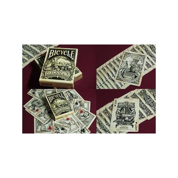 U.S. Playing Card Spielkarten Bicycle Golden Spike