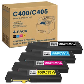 Versalink C400 / C405 Toner Cartridge bundle Black Cyan Yellow Magenta