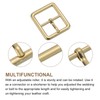 sourcing map Metal Roller Buckle, 6Pcs 1.02 Inch Single Prong