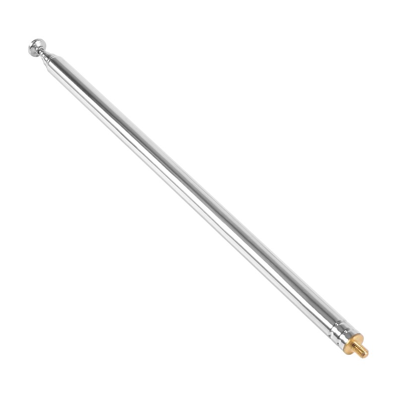 AEDIKO 5pcs Telescopic Antenna M3 Male Thread 7 Sections AM