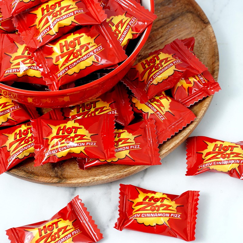 Hot Zotz Fiery Cinnamon Fizz, 1lb Bulk Bag (Approx. 90