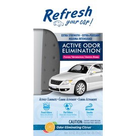 Refresh Your Car! E300863500 Active Odor Eliminator Fogger, Grapefruit