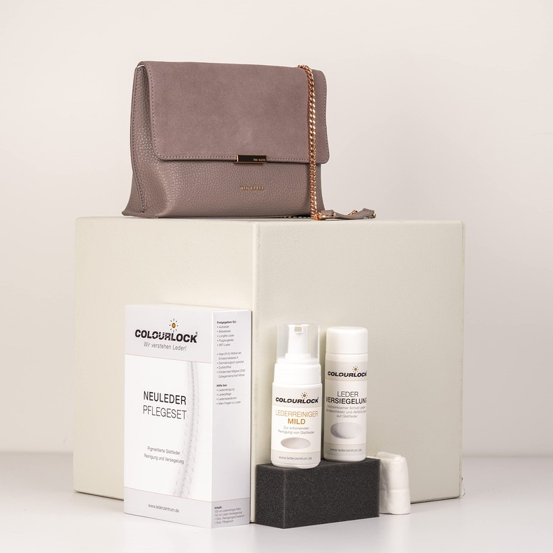 COLOURLOCK Neuleder Pflegeset Mild mit Leder Versiegelung 150ml und Lederreiniger