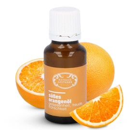 RATHAUS APOTHEKE WIEN® Sweet Orange Oil 20 ml [For Your Personal Season] - Essential Oil of Highest Purity for Aromatherapy - Physical, Mental & Spiritual Wellbeing