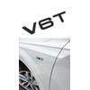 Espectronix - V6T Black Glossy Front Rear Fender Black Emblem
