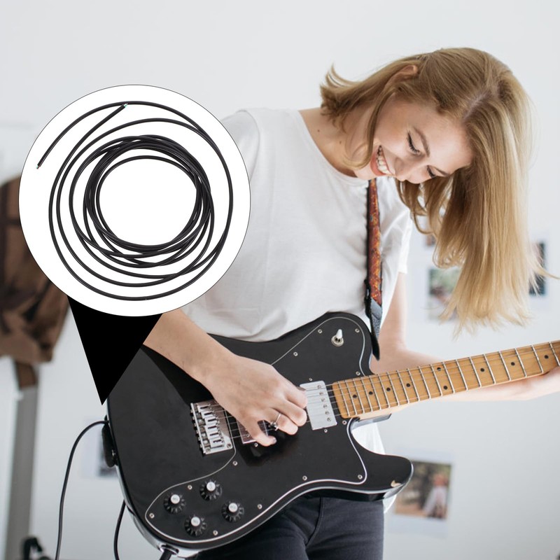 ROSENICE 4-Conductor Shielded Wire Guitar Circuit Wiring Hookup Wire Pickup