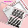 Wink Lab DIY Cluster Lash Extension Kit- D Curl Lashes