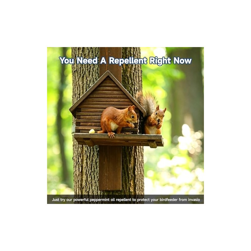 24 Pack Natural Rodent Repellent Balls with Peppermint Oil