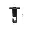 smartect Two-piece wall and ceiling pins for hanging textile cables
