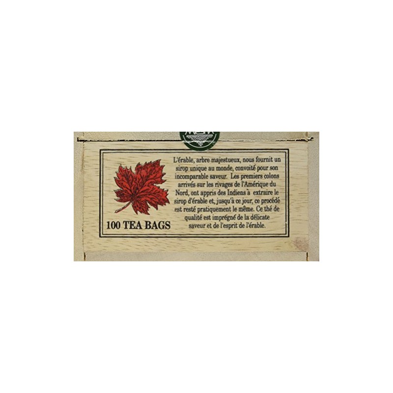 The Original Maple Tea in Wood Box - 100 Tea
