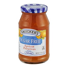 Smucker's Sugar Free Apricot Preserves 12.75 oz (Pack of 12)