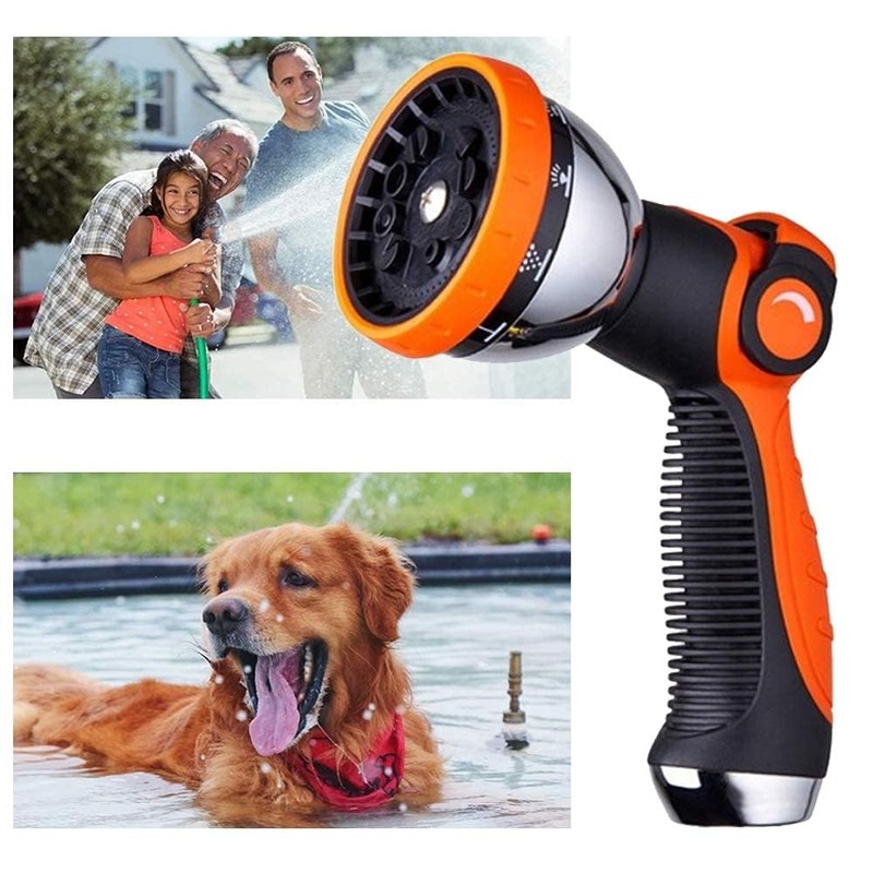 FIREYUN Garden Sprayer with 10 Adjustable Watering Patterns, Comfortable Ergonomic