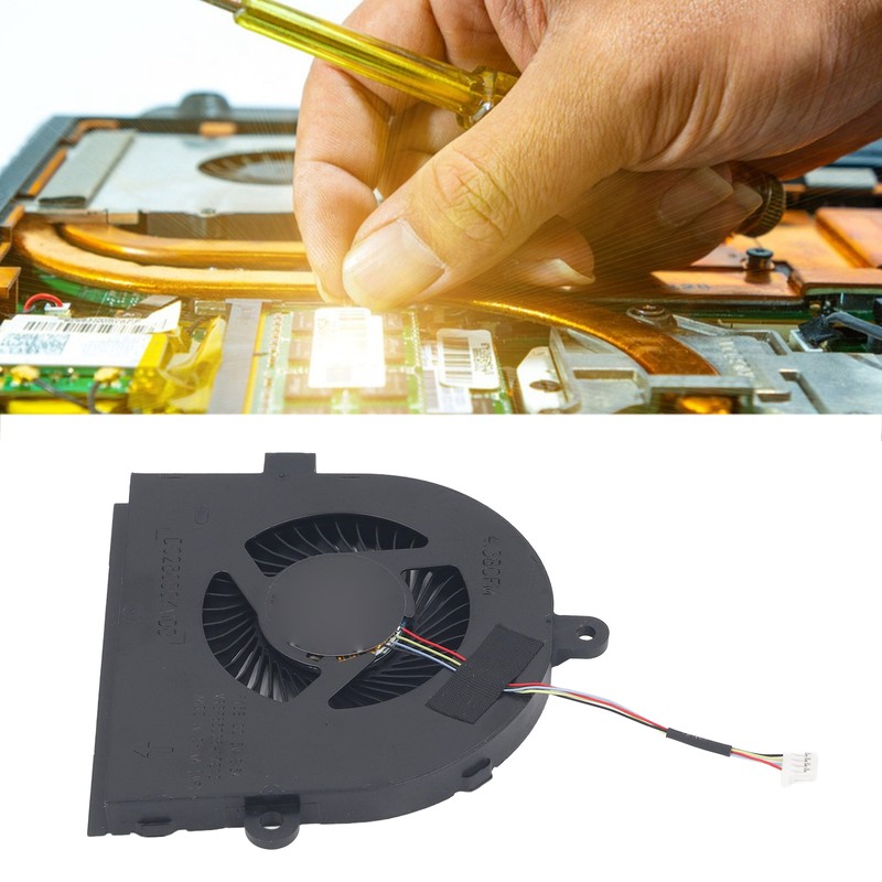 CPU Cooling Fan 4Pin Power DC 5V 0.5A Precise Size