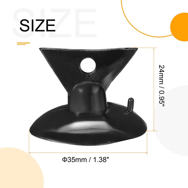 MECCANIXITY Bulb Changers, 35mm Dia. PVC Suction Cup Light Lamp