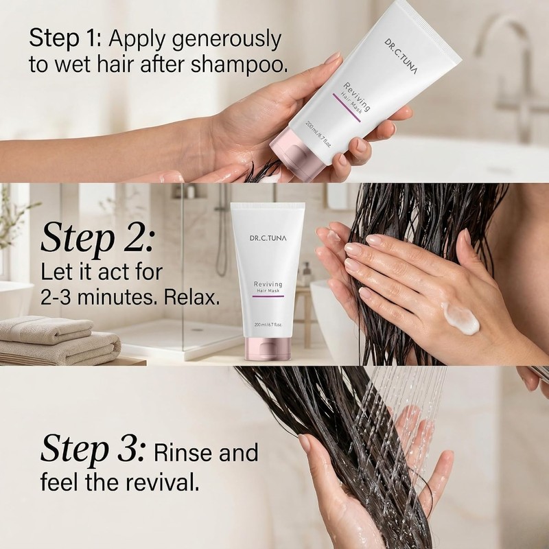 Farmasi Dr. C. Tuna Mascarilla para el cabello Reviving Revitalizante