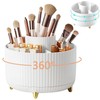 Organizador de Maquillaje, Porta Plumas Escritorio Giratorio 360 Grados