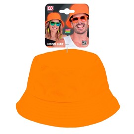 W WIDMANN MILANO Party Fashion - Neon Fisherman Hat Fishing Hat Accessory Festival Carnival Theme Party
