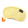 Wild Essentials Infinity Fleece Luxury Sleep Mask - Mellow Yellow