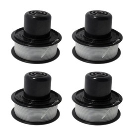 YSNEHSN RS-136 Trimmer 20ft 0.065" Spool Line for Black Decker ST4500 ST1000 ST4000 CST800 ST6800 GE600 String Trimmer Weed Eater Replacement Line Auto-Feed Spool (4 Pack Spool)