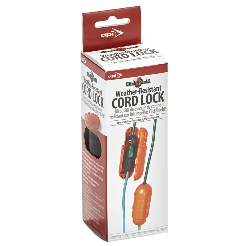 API® ClickShield Cord Lock | Extension Cord Connection Cover |