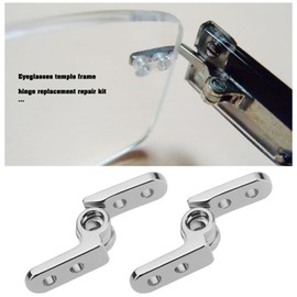 OTOTEC 4 Pairs Glasses Hinge Universal 3mm Glasses Temple Frame Hinge Glasses Hinge Repair for Sunglasses Travelers Plastic Frame 3x1mm
