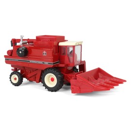 ERTL 1/64 International 1460 Combine w/Rear Wheel Assist, Corn & Grain Head 44460