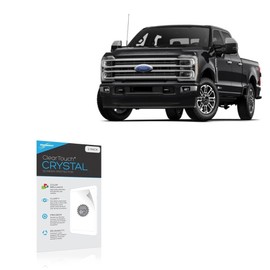BoxWave Screen Protector Compatible with Ford 2024 Super Duty F-250 Display (8 in) - ClearTouch Crystal (2-Pack), HD Film Skin - Shields from Scratches