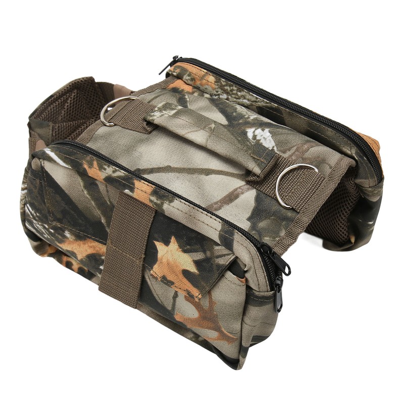 Dog Saddle Bag Waterproof Adjustable Large Capacity Nylon Dog Backpack