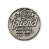Friends Love Expression Coin, Bulk Pack of 10 Pocket Keepsake