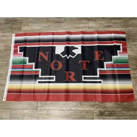 Unbranded Norte Cali Sarape Flag 3x5ft UFW Union Black Eagle Logo Huelga Califas Bay XIV