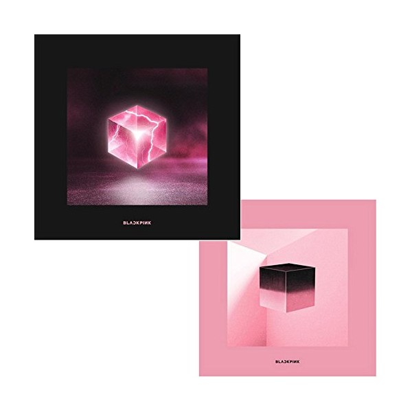 BLACKPINK [SQUARE UP] 1st MINI Album Black/Pink Random Ver CD+ea