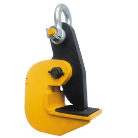1 Ton Horizontal Locking Plate Lifting Clamp w/Shackle 2200 lbs Capacity