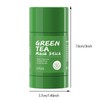 Portable Comfort Green Tea Mask Stick, Face Moisturizing Oil Controlling Soothing