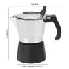 100ml Moka Pot Double Valve High Pressure Black Lower Pot
