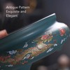 Incense Burner Ceramic Colour Enamel Exquisite Pattern Retro Incense Cone