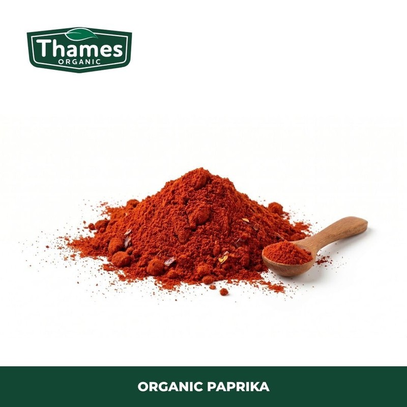 Organic Paprika-Certified Organic, Non-GMO, Vegan, No Additives, No Preservatives, Resealable