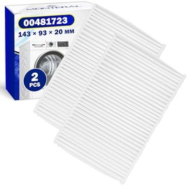 Set of 2 dryer filters with the original code 000481723 481723 pollen filter for Bosch for Siemens MONTERAL