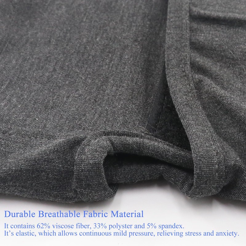 Dog Anxiety Shirt, Jacket Stress Relief Coat, Adjustable Vest for