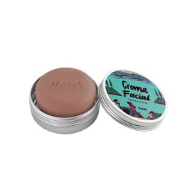 NANAH EN SÓLIDO Crema Facial de Tepezcohuite hidratante, antioxidante y antiedad, ideal para prevenir las arrugas, con ingredientes locales y naturales, vegana, 80gr